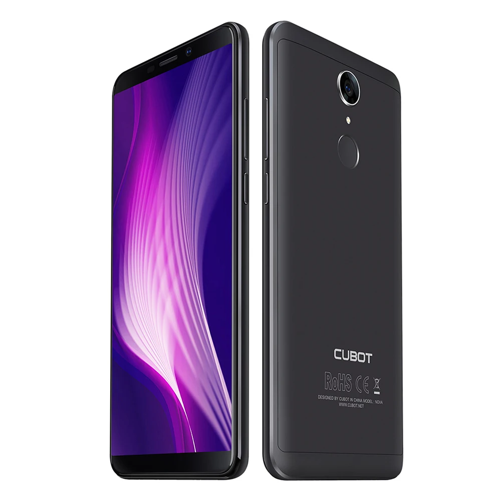 Восстановленный смартфон CUBOT Nova 4G Android 8 1 5 &quotMTK6739 четырехъядерный 3 ГБ ОЗУ 16 Гб ПЗУ