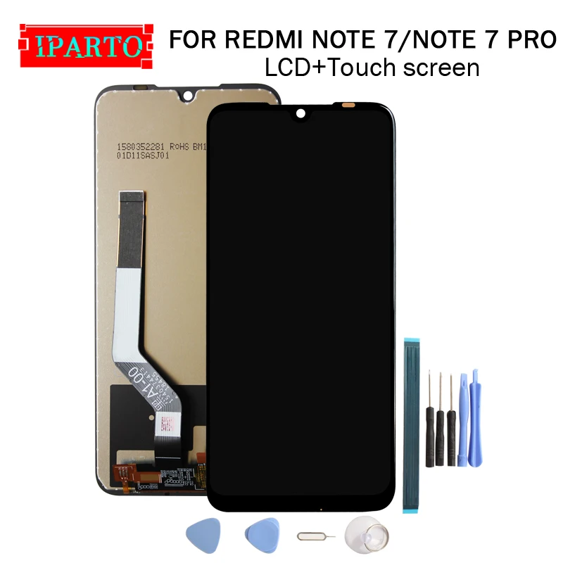 

6.3 inch for REDMI NOTE 7 LCD Display+Touch Screen Digitizer Assembly 100% Original LCD+Touch Digitizer for REDMI NOTE 7 PRO