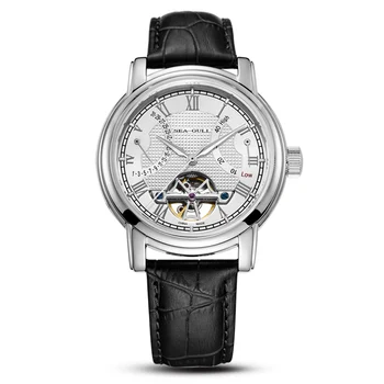 

Original Sea-gull 819.625 Automatic Mechanical Men's Watch Self Winding flywheel power reseve display