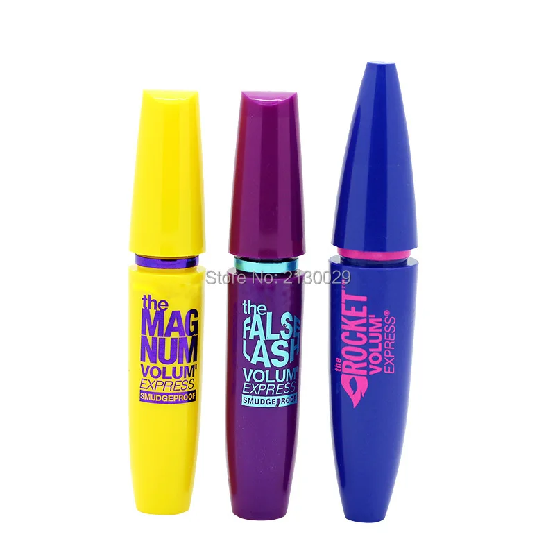 

3 colors Mascara waterproof eyelashes volume express Makeup Colossal Mascara for the eyes Make up Cosmetic tools 120pcs/set