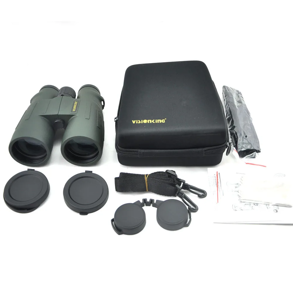 Visionking 12x56 Профессиональный бинокль для крыши телескоп полный азотный