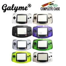 8 цветов Mars Bros ограничительное стекло черный цвет кнопки чехол для игровой приставки для GameboyAdvance Shell Полный корпус чехол для мальчика Advance