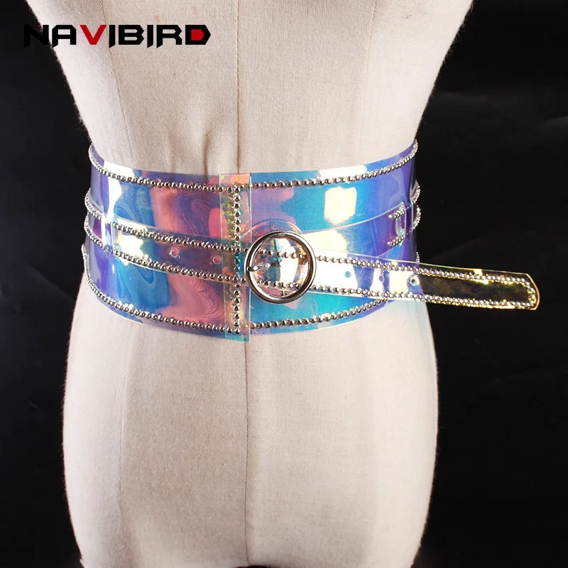 holographic corset belt