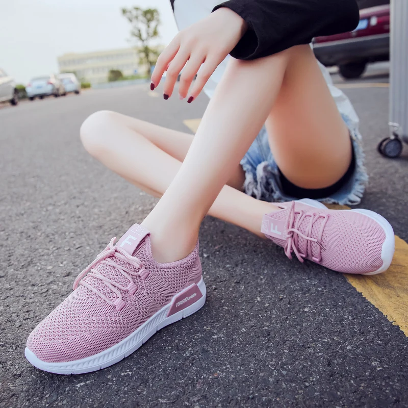 Tenis Mujer 2019 Новый Для женщин светильник мягкие спортивные спортивная обувь