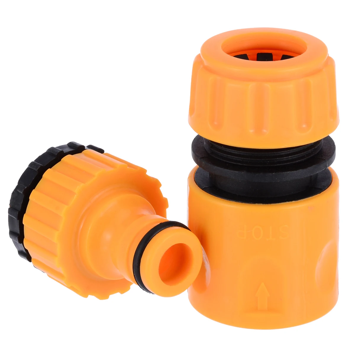 Mayitr 4pcs Garden Water Hose Pipe Tap Connection Connector Fitting Adapter Car Wash Irrigation Garden Tools