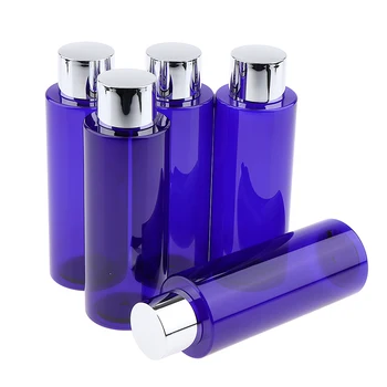 

5Pcs 200ml Empty Refillable Makeup Lotion Essential Oil Bottles Liquid Contaiers