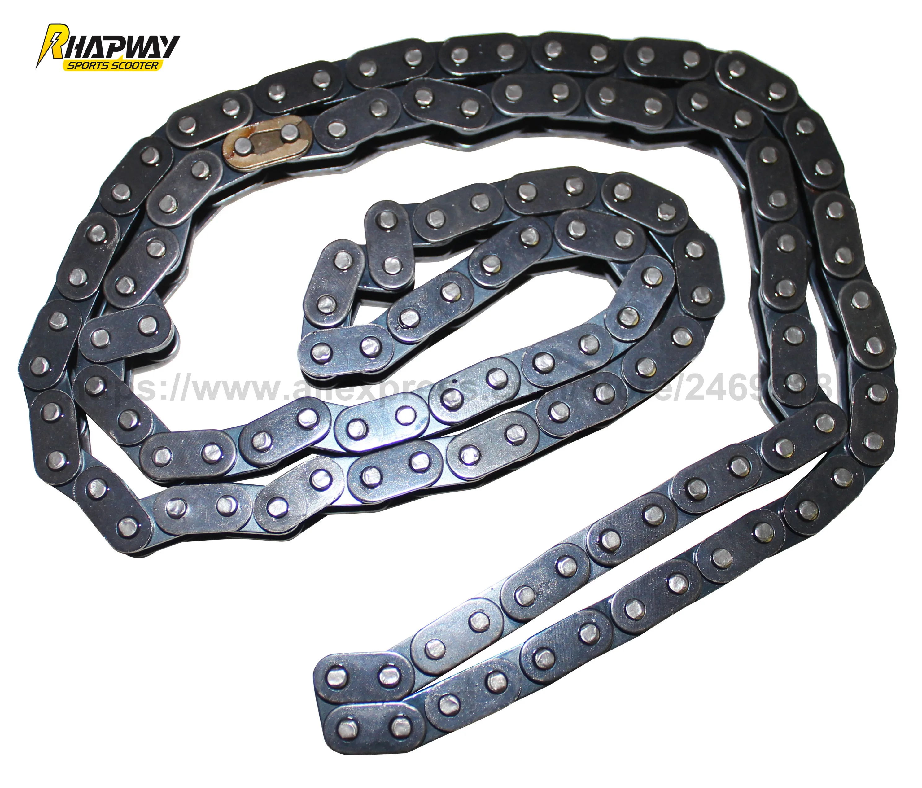 T8F 126 Links Electric Scooter Chain/ About 100cm Length Roller Chain