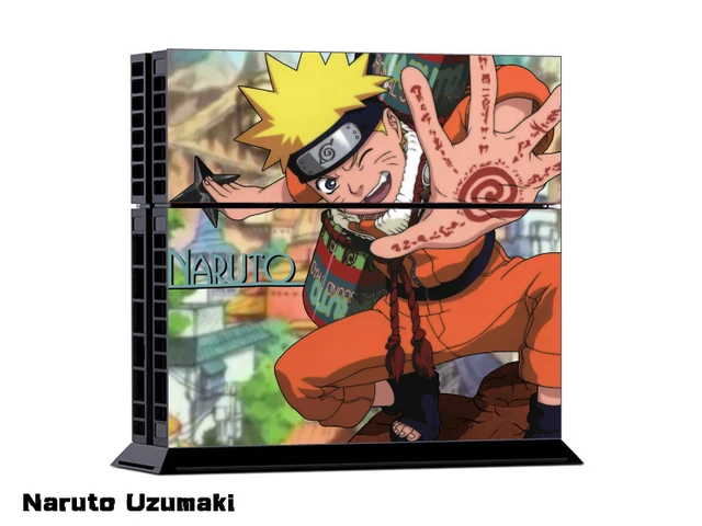 Naruto Uzumaki Skin Sticker For PlayStation 4