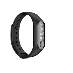 M3 Смарт-часы 0,87 "OLED спортивный смарт-браслет крови Давление сердечного ритма фитнес-трекер Bluetooth для iOS Android pk 115 mi3