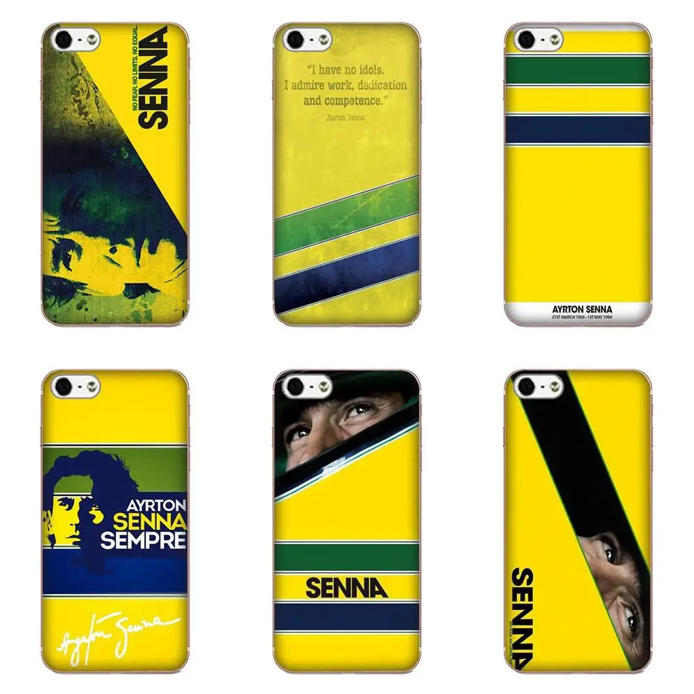 Ayrton Senna у меня нет Idols Чехол для мобильного телефона Apple iPhone 4 4S 5 5C 5S SE 6 6S 7 8 Plus X XS Max XR