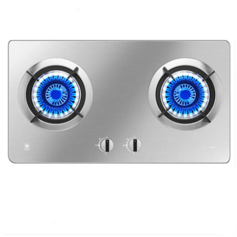 

Gas Double Foci Household Gas Cooker Natural Gas Liquid Gas Fierce Fire Energy-saving Cooking Bench Block Dual Purpose Cooker