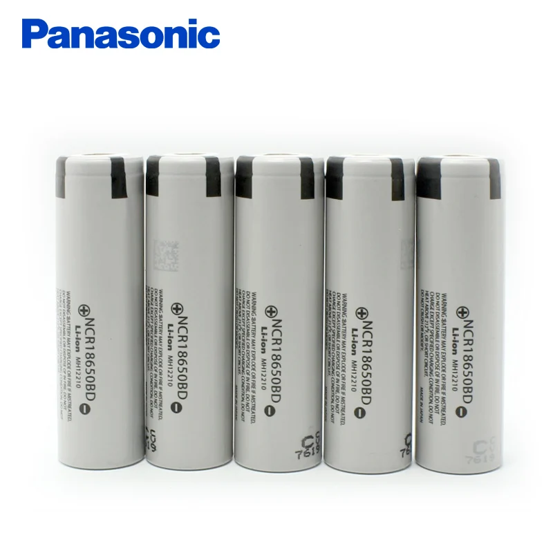 Panasonic Li-Ion 18650 аккумуляторные батареи 3,7 V 3200mAh литиевая батарея для 3,7 v power Bank фонарик аккумулятор NCR18650BD