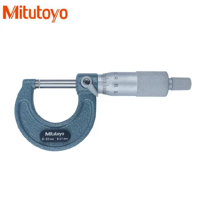 

Mitutoyo outside micrometer caliper indicator 0-25mm/0.01 103-137 stadiometer pie de rey 100% real product made in Japan brand