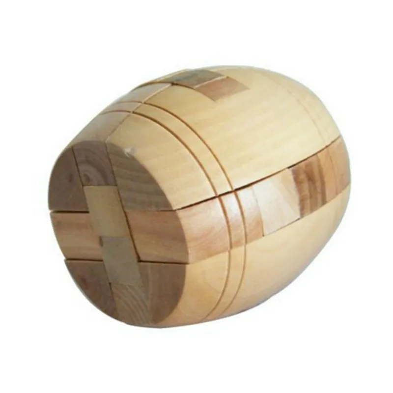 

Children Adult 3D Wooden Puzzle Brainteaser Beer Barrel Lock Jigsaw Wood Fancy Christmas Gift Toy High Quality
