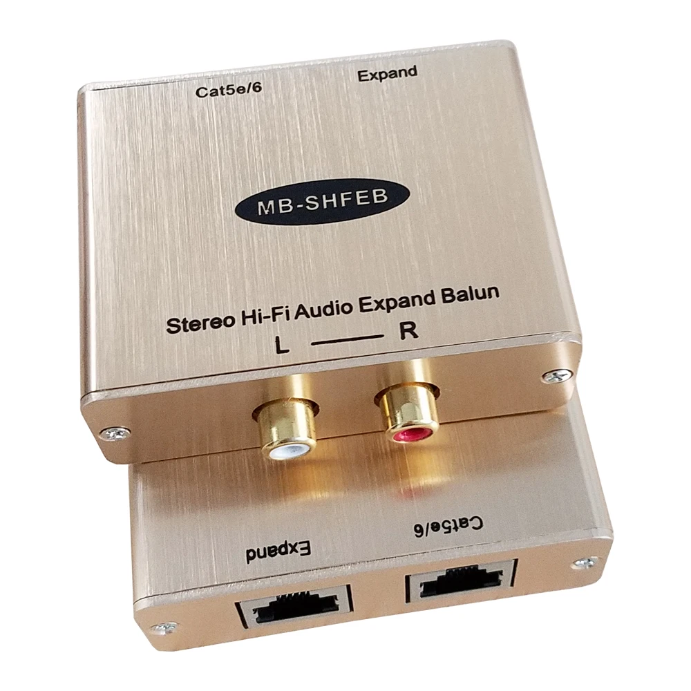 2 CH стерео Hi Fi аудио сплиттер удлинитель для головок RCA раздатчик