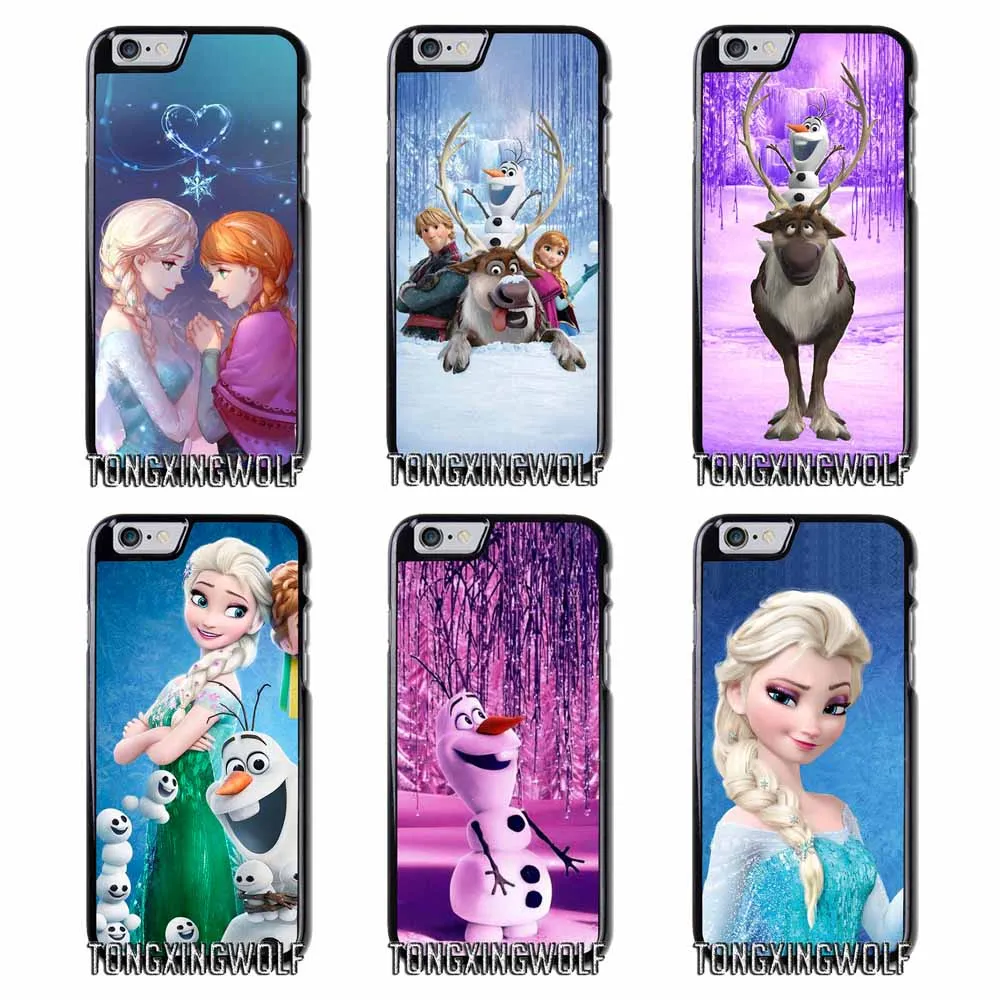 Холодное сердце снеговик Олаф чехол для iPhone samsung 4S 5S SE 6 S 7 8 XR XS Max Note 9 S5 S6 S7 край S8 S9