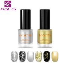 KADS 2 шт./компл. стемпинг ногтей покрытие комплект специальный лак для ногтей для стемпинг для украшения ногтей шаблон лак для маникюрный набор для наращивания ногтей