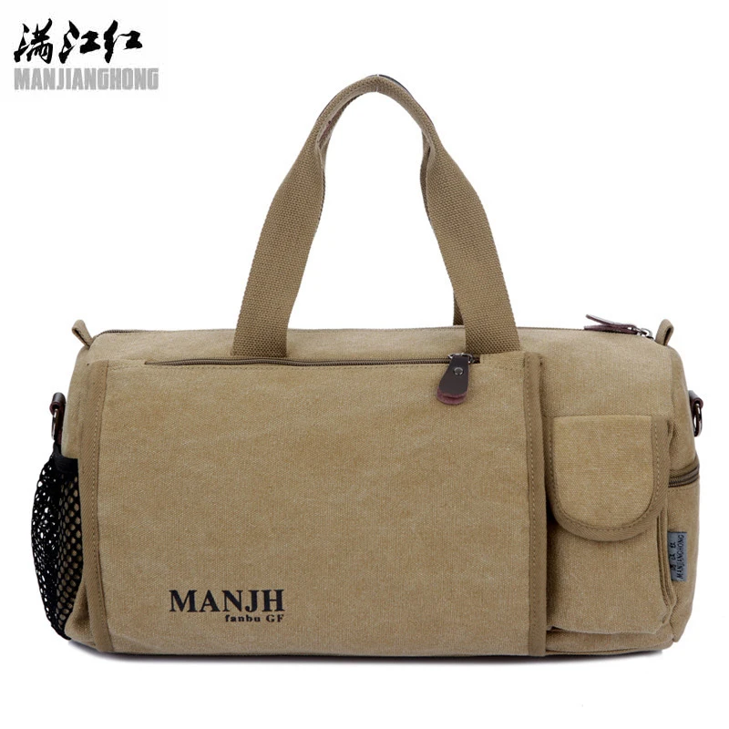 Buy Menjianghong Men's Canvas Travel Bags for Men