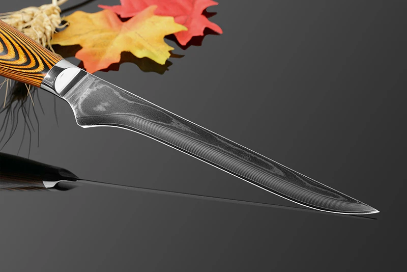 Cena XITUO damaszek steel VG10 profesjonalne odkostnianie nóż szefa kuchni ostre cięcia mięsa praktyczne santoku narzędzia kuchenne wysokiej jakości