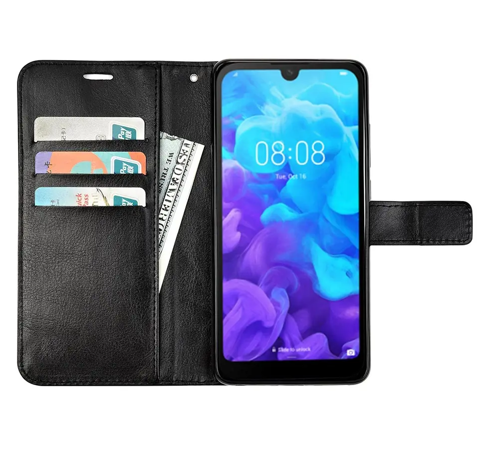 Da bảo vệ trên Cho Huawei Honor 8 S 5.71 "lưng Ốp lưng điện thoại Huawei Honor 8 S 8 S KSE-LX9 KSE LX9 Honor8S Bao huawei pu case