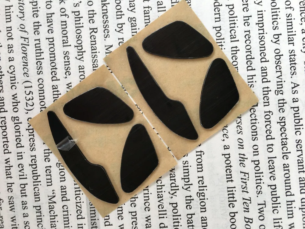 2 SETS 3M Teflon Mouse Skates / Mouse Feet for Logitech VX NANO with