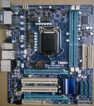 

For Gigabyte GA-H55M-D2H Original Used Desktop Motherboard H55M-D2H H55 Socket LGA 1156 DDR3 Support X3440 X3470 I3 I5 I7