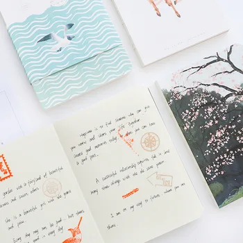 

1pcs 2587 Beast Love White Inside Page Hardcover Notebook A5 Notebook Mini Clear Notebook