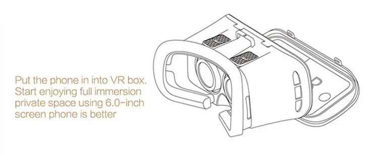 2016 New VR Self-Model Polarized Google Oculus Rift Cardboard Virtual Reality DK2 Gear 3D Glasses for 4.0-6.0 inch Smartphone (25)