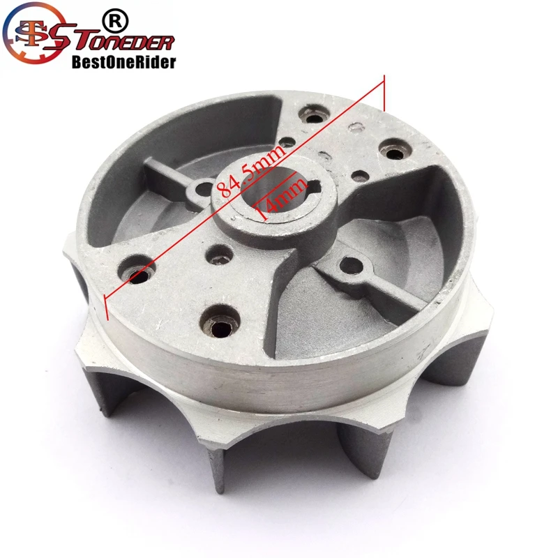 STONEDER Minimoto Recoil Pull Starter Light Weight Flywheel For 47cc 49cc Engine Pocket Bike Mini Moto Kids Dirt Quad ATV
