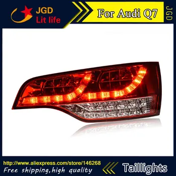 

Car Styling tail lights for Audi Q7 LED Tail Lamp rear trunk lamp cover drl+signal+brake+reverse