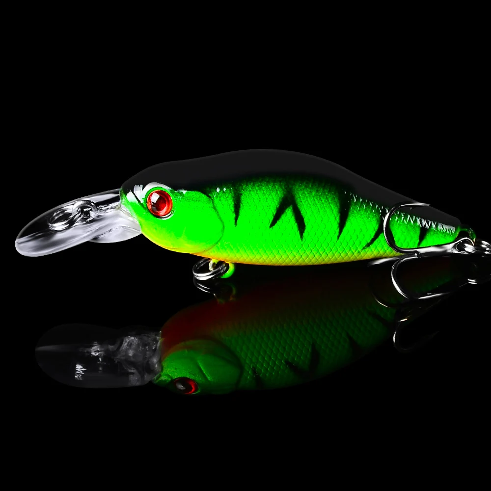 Топ 1 шт. Minnow FLYBASS искусственные жесткие 7 см 2 76 &quot/0 28 унций 8 г 3D глаз рыболовные