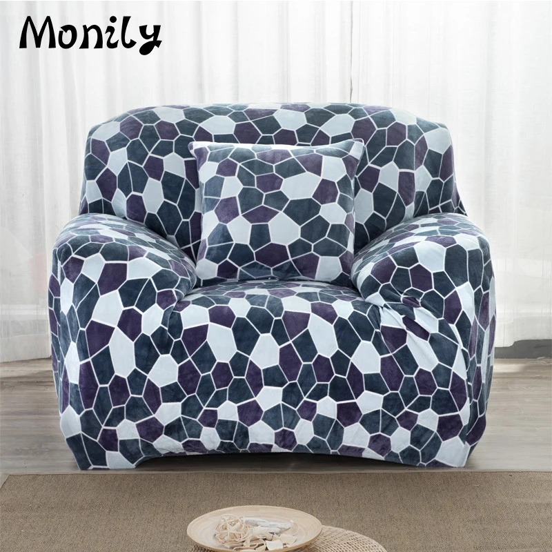 

Monily Thick Sofa-slipcovers Tight Wrap All-inclusive Slip-resistant Elastic Cubra Sofa Towel Water Cube Sofa Cover Couch Cover