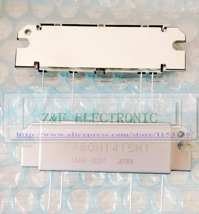 

RA80H1415M1-501 RA80H1415M1 RA80H1415M 80 Watts Silicon RF Power Modules NEW ORIGINAL (Sold by piece=1PCS/LOT)