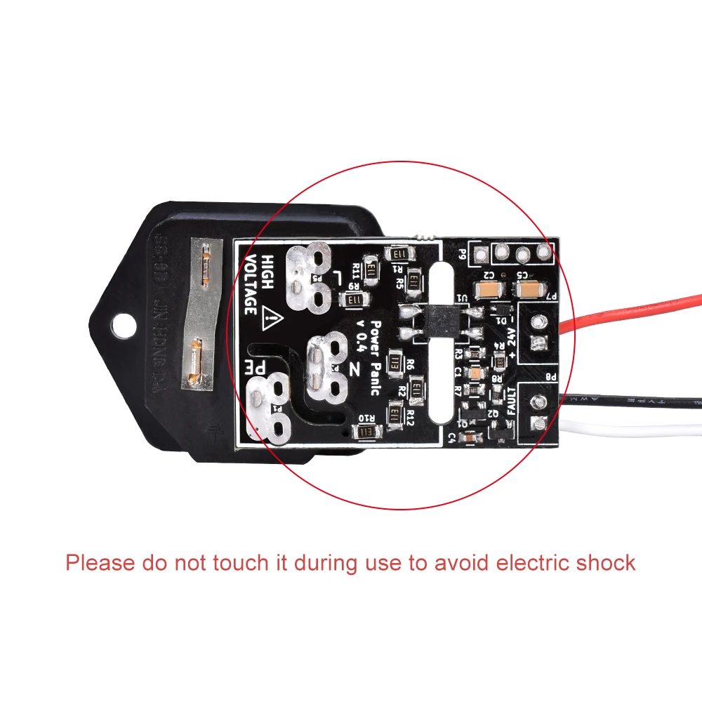 Части 3d принтера i3 MK3 power Panic V 0,4 высоковольтный с 10 А 250 В предохранитель переключатель и подключенный Кабель для принтера Mk3