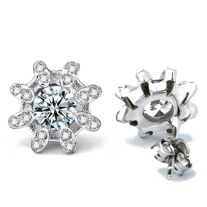 925 sterling silver jewelry auger girls Christmas earrings amazon cross-border accessories undertakes to wholesale Fashion Jewelry