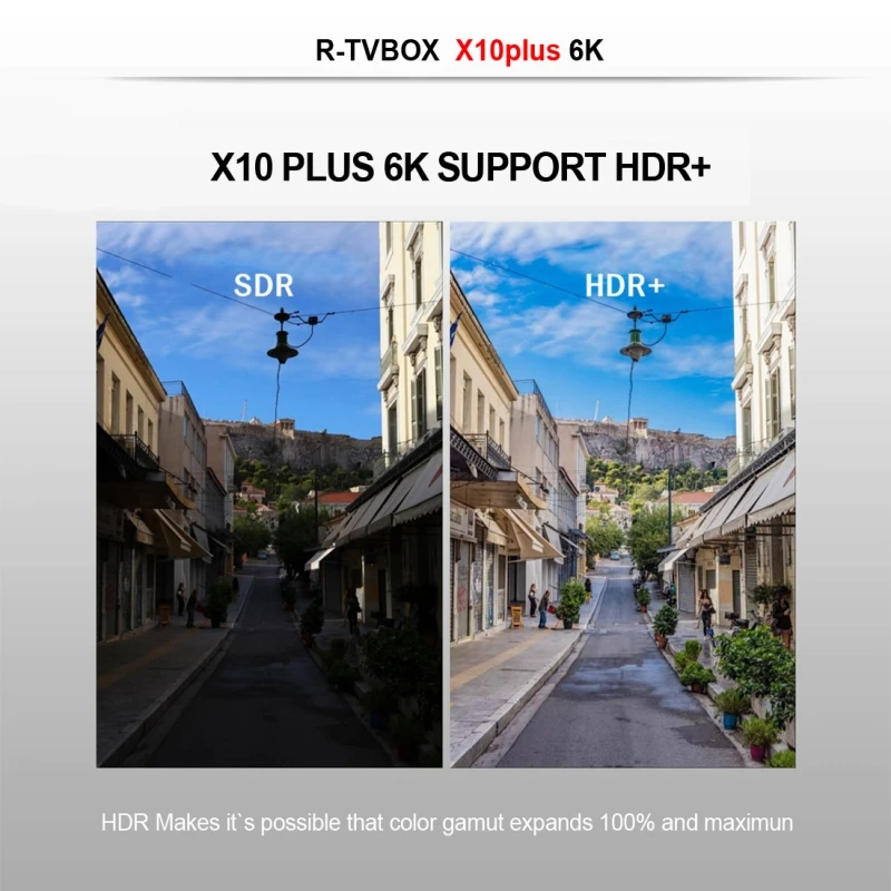 NWD X10 Plus Android 9 0 6K Smart TV Box Четырехъядерный 4 ГБ ОЗУ 32 ГБ/64 Гб ПЗУ USB3.0 WIFI H.265 HDR iptv