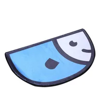 Коврик для ванной, фланелевый Противоскользящий коврик с рисунком животных, шлюз для ванной комнаты, водопоглощающий Противоскользящий коврик#4A19