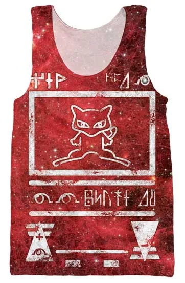 Women-Men-3d-Ancient-Mew-Limited-Edition-Acid-Red-White-Purple-Tank-Top-legendary-Pokemon-Pokeball (2)