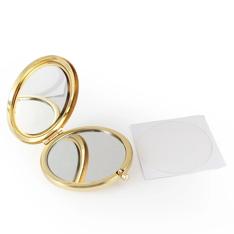 Hollow Light Gold Compact Mirror18410-3 (6)