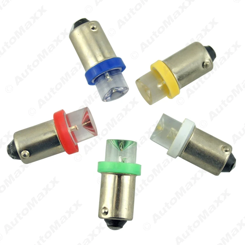 FEELDO 2 шт. DC12V Красный BA9S W5W 1895 1 Светодиодная лампа светодиодный индикатор