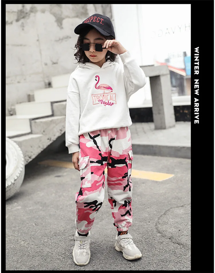 Spring Boys Girls Cotton Sport Long for baby Boys Girls camouflage trousers kids child casual pants army camo for 3-14T