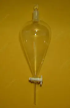 

2000ml,24/40,Glass Separatory Funnel,Pyriform,PTFE Stopcock,drop Tube