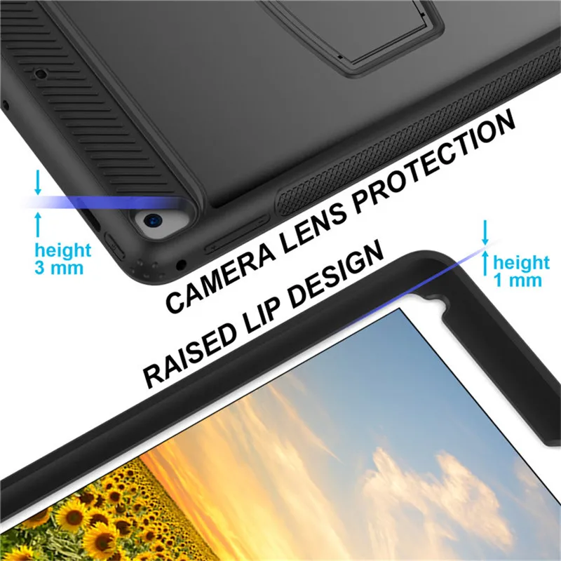 Hmsunrise милый ударопрочный умный чехол для Apple iPad Air 2 детский безопасный