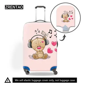 suitcase cover cartoon