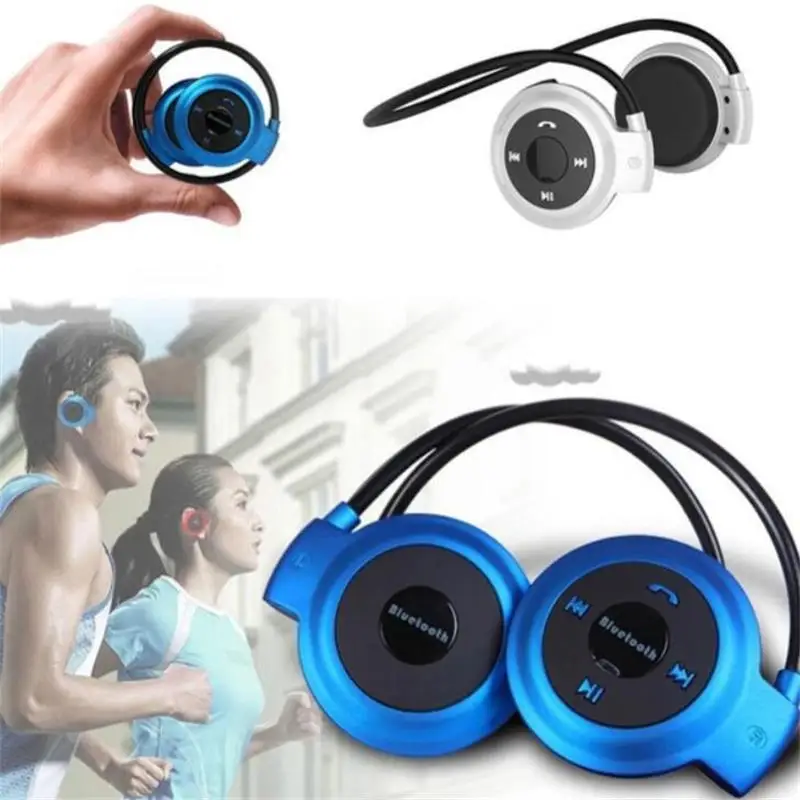  4GB memory card MINI503 Wireless Bluetooth Headphones Fm Radio Headphone Sport Music Stereo Earpics