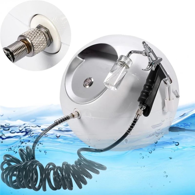 

2Types Oxygen Water Skin Care Injection Spray Facial Beauty Wrinkle Remove Rejuvenation Machine for skin cleaning moisture