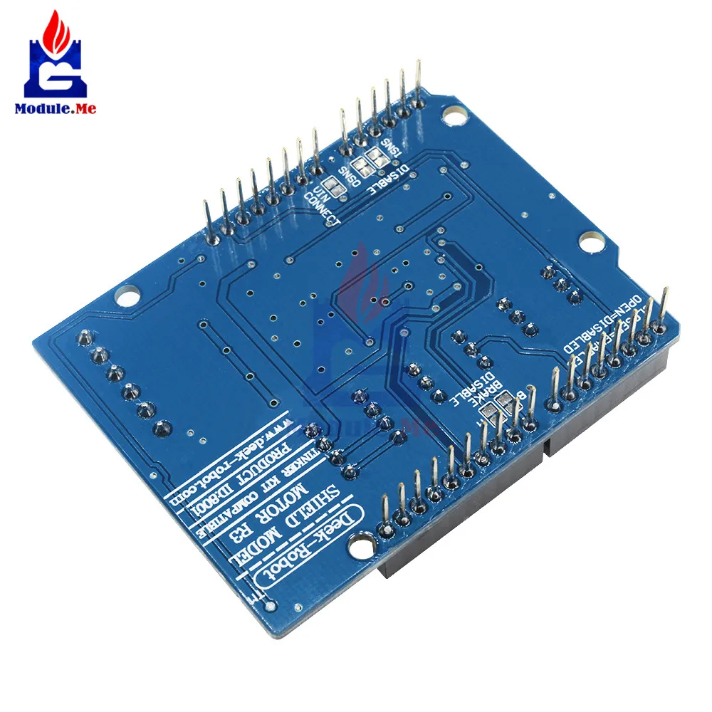 L298P L298 щит R3 драйвер двигателя постоянного тока Shiled плата для модуля Arduino UNO 2A