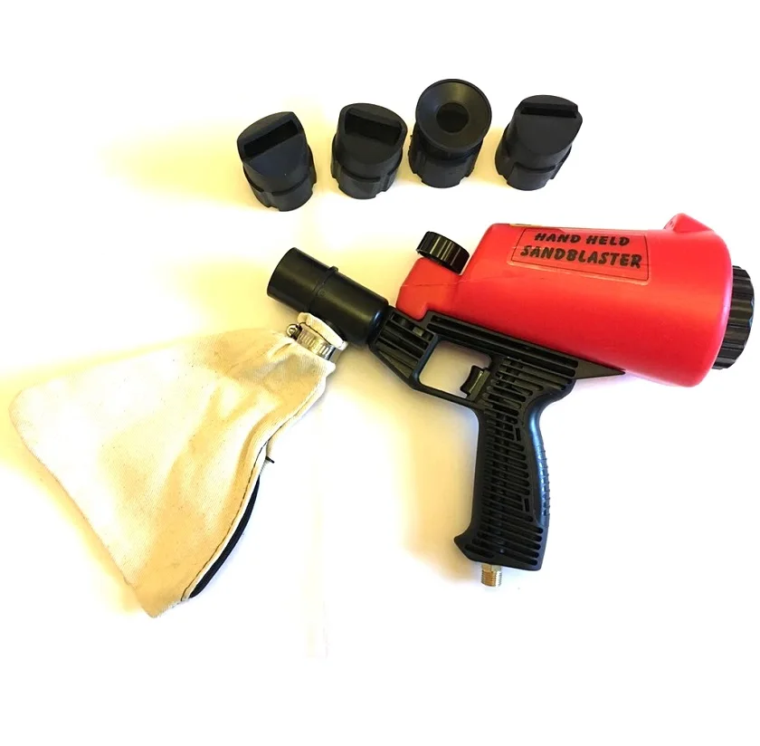 Hand Held Sandblaster Portable Air Sandblaster 0.9L Capacity