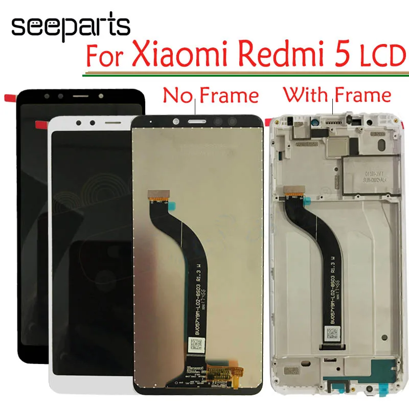 ЖК дисплей для Xiaomi Redmi 5 + сенсорный экран IPS 7 'дигитайзер стеклянная панель в