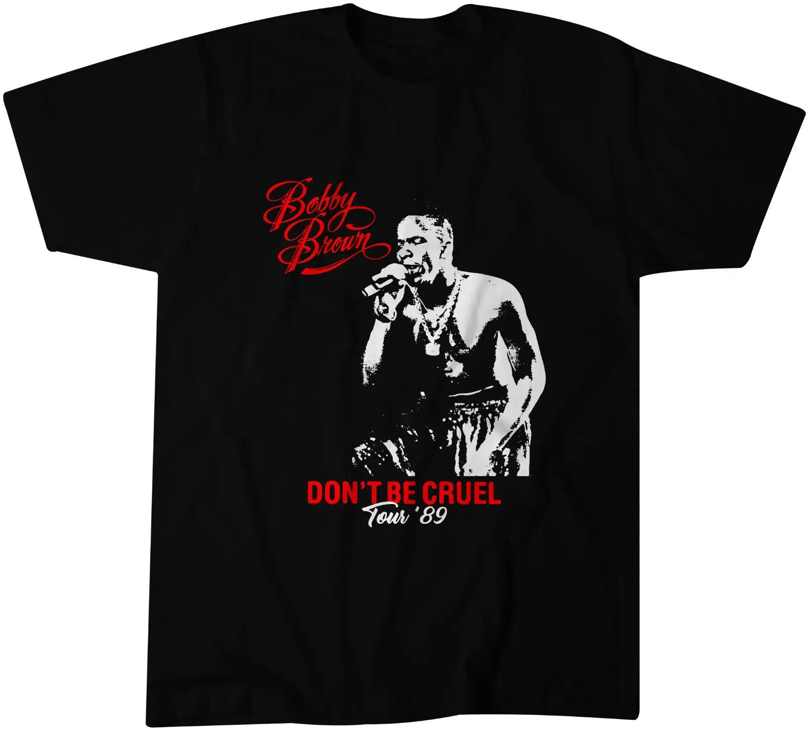 Bobby Brown no ser Cruel Tour Promo camiseta-clásico R & B-Nueva edición verano estilo moda hombres camisetas Top Bobby Brown no ser Cruel Tour Promo camiseta-clásico R & B-Nueva edición verano estilo moda hombres camisetas Top